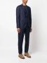 Brunello Cucinelli Pak met enkele rij knopen Blauw - Thumbnail 3