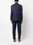 Brunello Cucinelli Pak met enkele rij knopen Blauw - Thumbnail 4