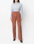 Brunello Cucinelli Palazzo broek met vier zakken Bruin - Thumbnail 2