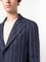 Brunello Cucinelli Blazer met krijtstreep Zwart - Thumbnail 5