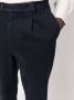 Brunello Cucinelli Pantalon met geplooid detail Blauw - Thumbnail 5