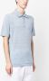 Brunello Cucinelli Poloshirt Blauw - Thumbnail 3