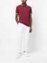 Brunello Cucinelli Poloshirt met gestreepte afwerking Rood - Thumbnail 2