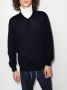 Brunello Cucinelli Poloshirt met lange mouwen Blauw - Thumbnail 2