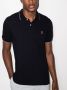 Brunello Cucinelli Poloshirt met logoprint Blauw - Thumbnail 2