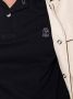 Brunello Cucinelli Poloshirt met logoprint Blauw - Thumbnail 4