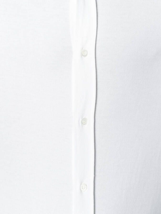 Brunello Cucinelli poplin overhemd Wit