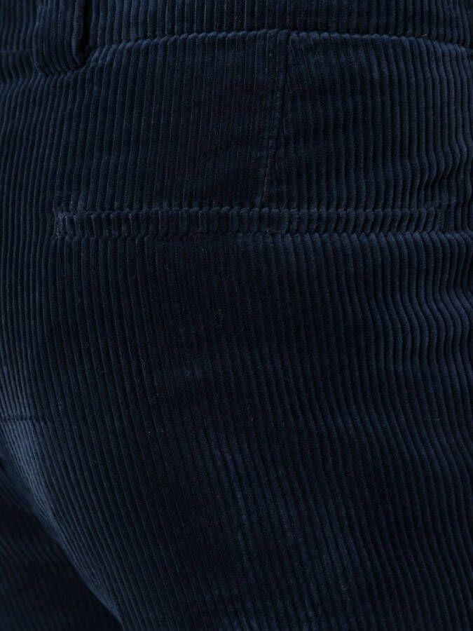 Brunello Cucinelli Ribfluwelen broek Blauw