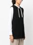 Brunello Cucinelli Ribgebreide hoodie Zwart - Thumbnail 3