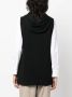 Brunello Cucinelli Ribgebreide hoodie Zwart - Thumbnail 4