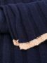 Brunello Cucinelli Ribgebreide sjaal Blauw - Thumbnail 3