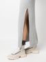 Brunello Cucinelli Rok met zijsplit Grijs - Thumbnail 5