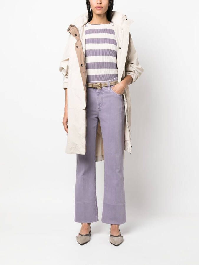 Brunello Cucinelli Ruimvallende jeans Paars