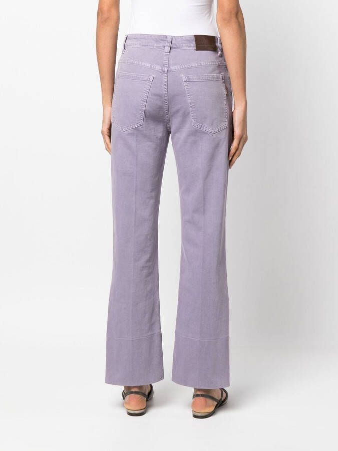 Brunello Cucinelli Ruimvallende jeans Paars