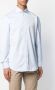 Brunello Cucinelli Shirt met brede kraag Blauw - Thumbnail 3