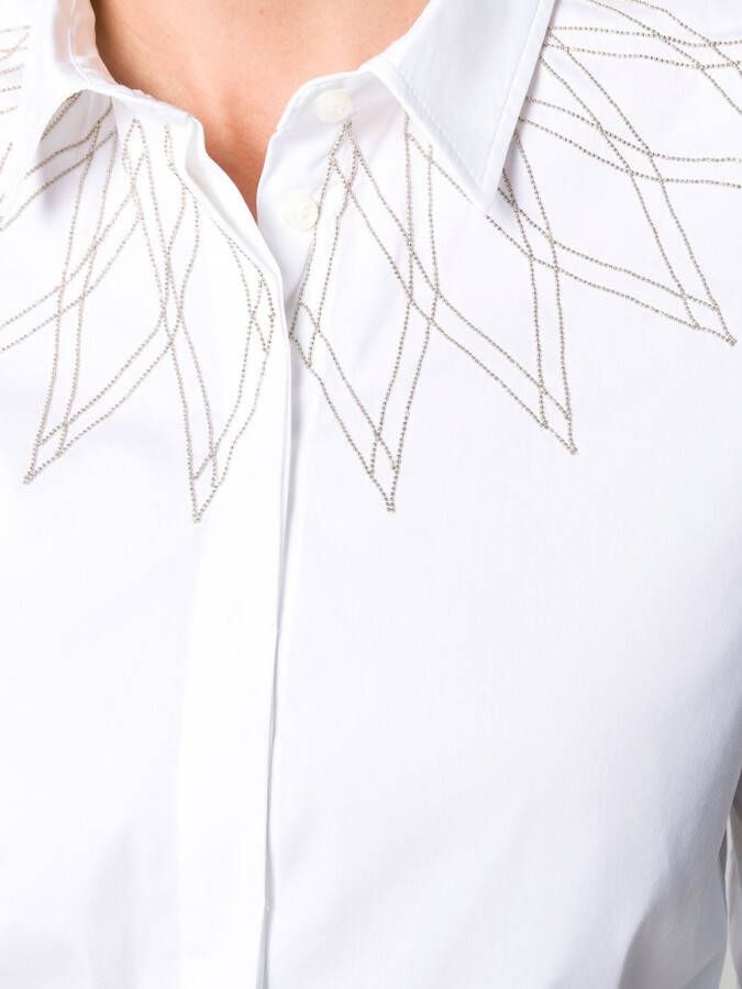 Brunello Cucinelli Shirt met lange mouwen Wit