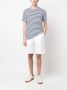 Brunello Cucinelli Shorts met elastisch trekkoord Wit - Thumbnail 2