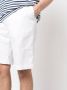 Brunello Cucinelli Shorts met elastisch trekkoord Wit - Thumbnail 5