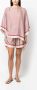Brunello Cucinelli Shorts met geometrische print Rood - Thumbnail 2