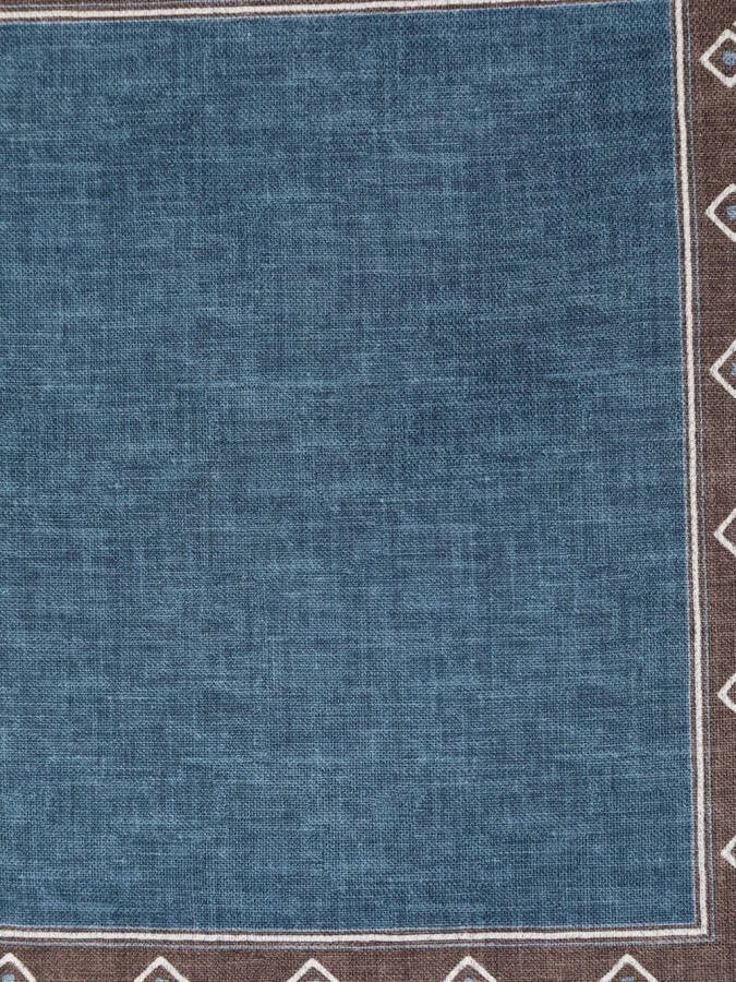Brunello Cucinelli Sjaal met print Blauw