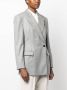 Brunello Cucinelli Blazer met enkele rij knopen Grijs - Thumbnail 3