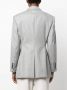 Brunello Cucinelli Blazer met enkele rij knopen Grijs - Thumbnail 4