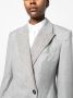 Brunello Cucinelli Blazer met enkele rij knopen Grijs - Thumbnail 5