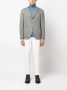 Brunello Cucinelli Blazer met enkele rij knopen Grijs - Thumbnail 2