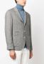 Brunello Cucinelli Blazer met enkele rij knopen Grijs - Thumbnail 3