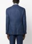 Brunello Cucinelli Colbert met enkele rij knopen Blauw - Thumbnail 4