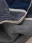Brunello Cucinelli Sjaal met colourblocking Blauw - Thumbnail 3