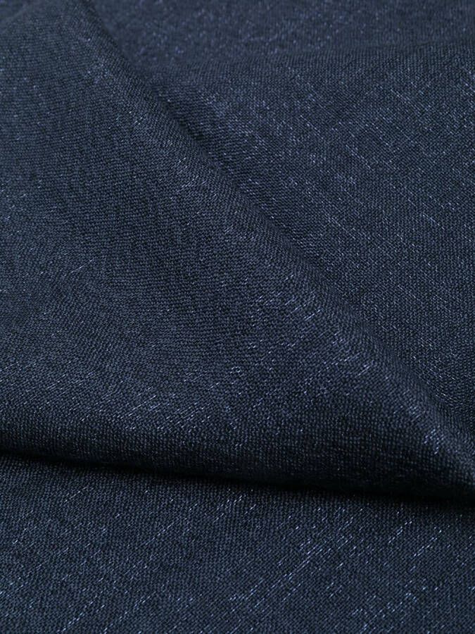 Brunello Cucinelli Sjaal met franje afwerking Blauw