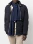 Brunello Cucinelli Sjaal met franje Blauw - Thumbnail 2