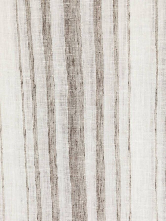 Brunello Cucinelli Sjaal met franje Wit