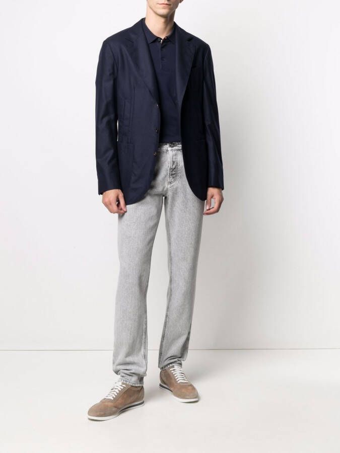 Brunello Cucinelli Slim-fit broek Zwart