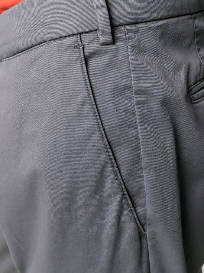 Brunello Cucinelli Slim-fit chino Grijs