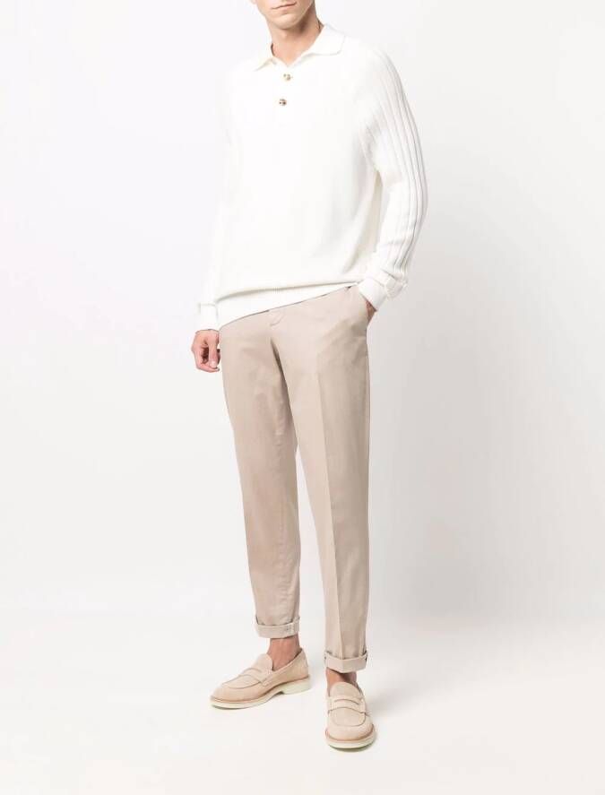 Brunello Cucinelli Straight broek Beige
