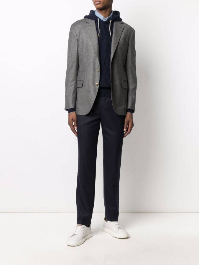 Brunello Cucinelli Straight broek Blauw