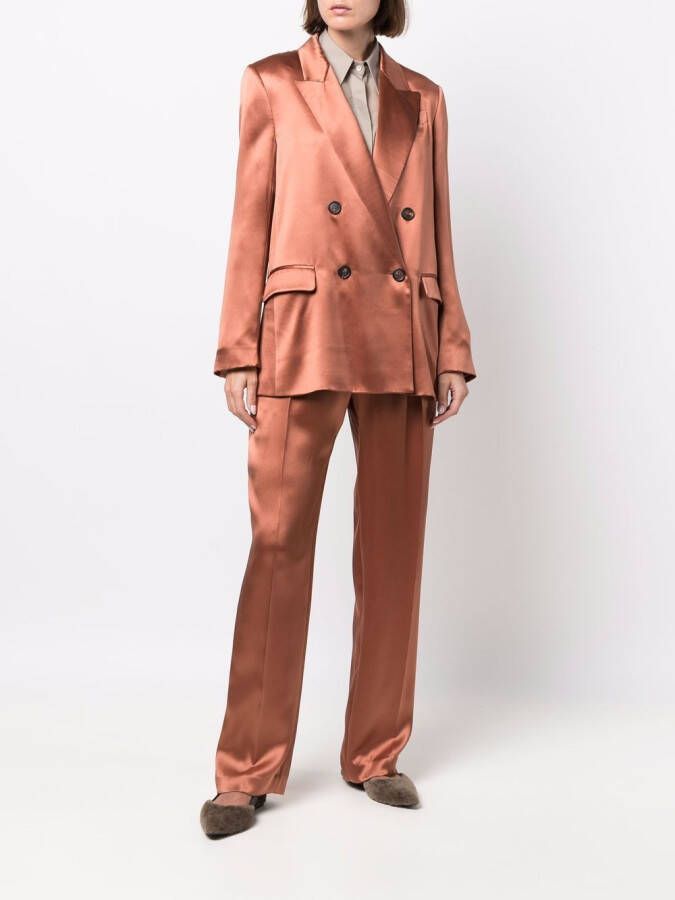 Brunello Cucinelli Straight broek Oranje