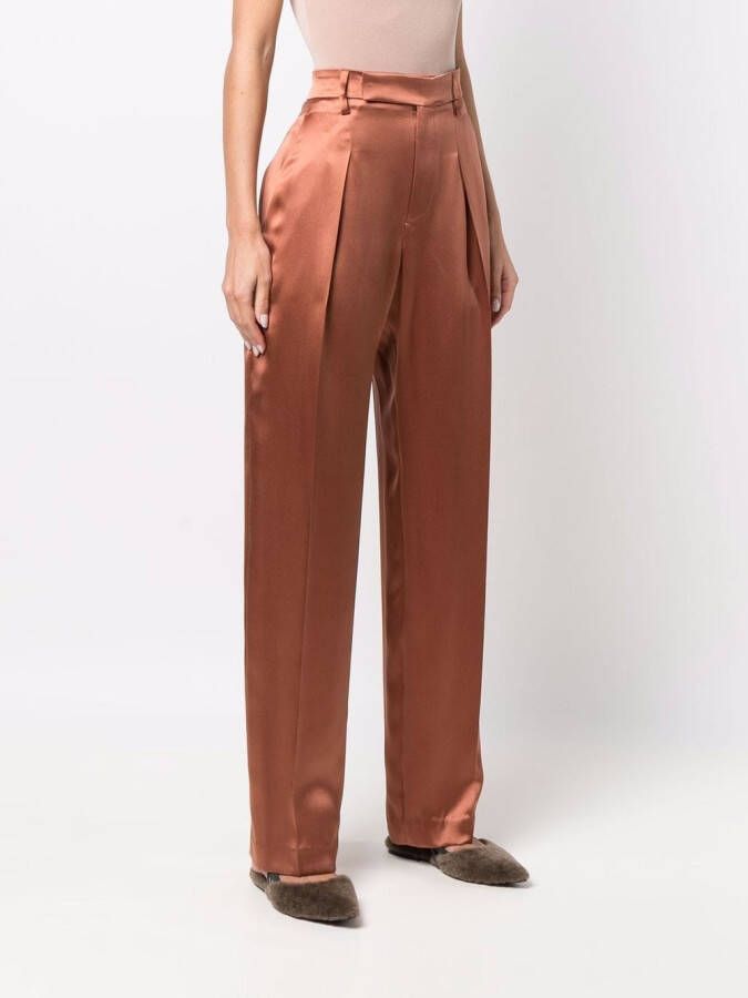 Brunello Cucinelli Straight broek Oranje