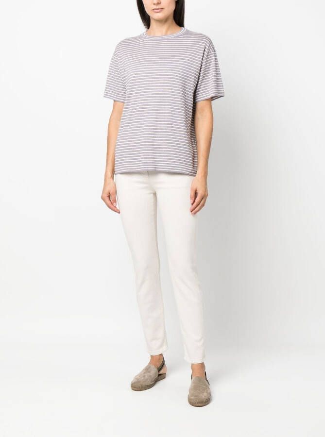 Brunello Cucinelli Straight broek Wit