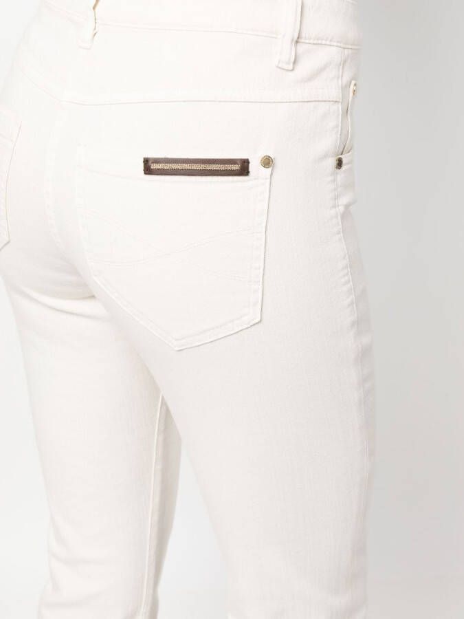 Brunello Cucinelli Straight broek Wit