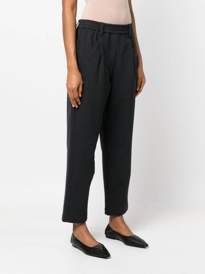 Brunello Cucinelli Straight broek Zwart