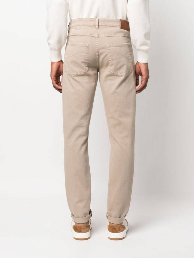 Brunello Cucinelli Straight jeans Beige