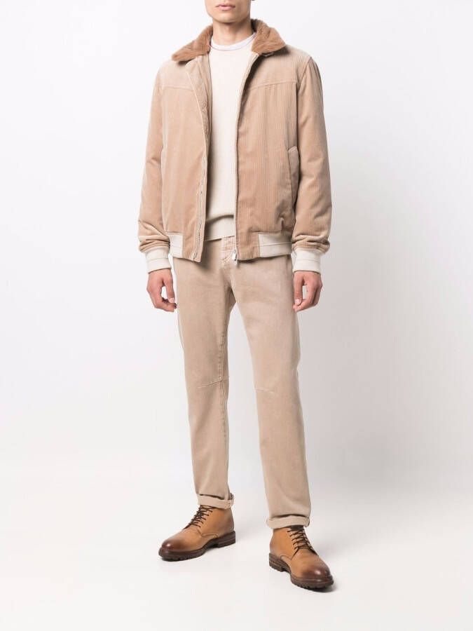 Brunello Cucinelli Straight jeans Beige