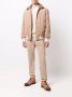 Brunello Cucinelli Straight jeans heren katoen katoen leer 46 Beige - Thumbnail 2