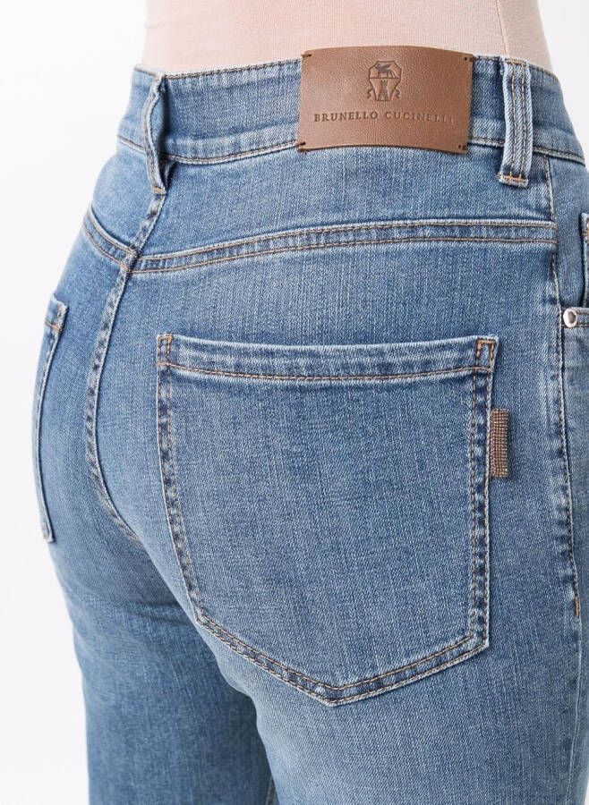 Brunello Cucinelli Straight jeans Blauw