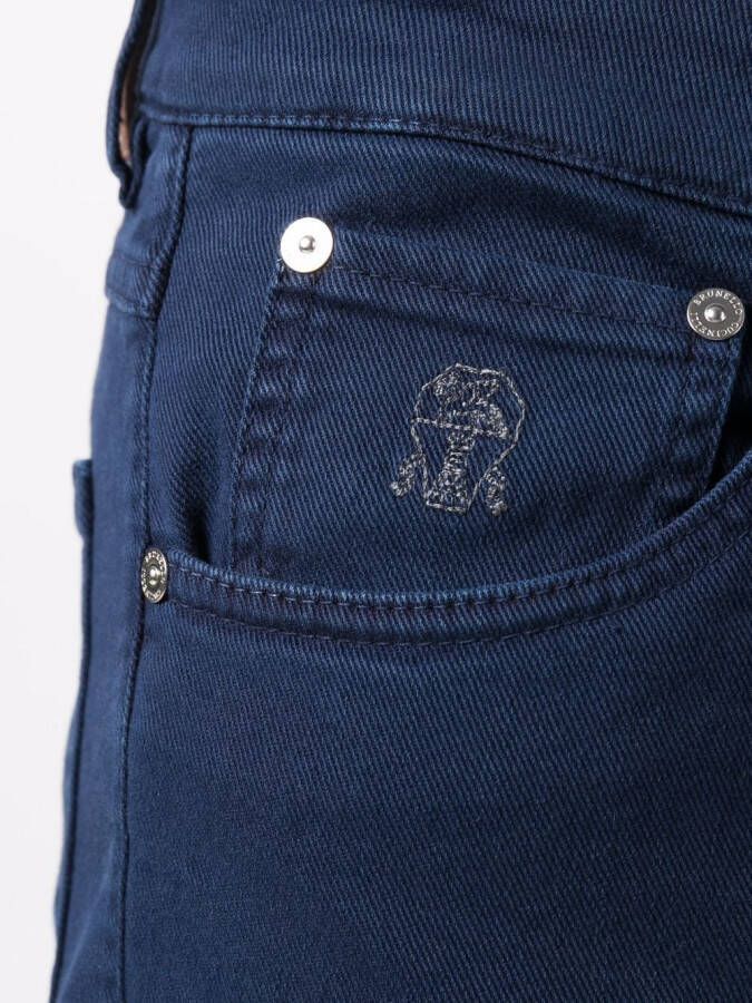 Brunello Cucinelli Straight jeans Blauw