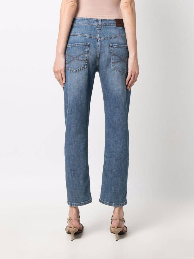 Brunello Cucinelli Straight jeans Blauw