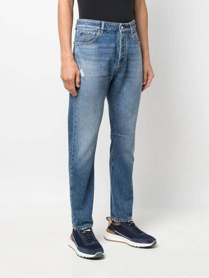 Brunello Cucinelli Straight jeans Blauw